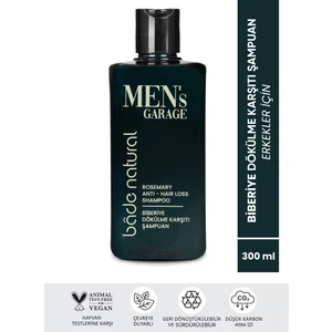 Bade Natural Men's Garage Biberiye Şampuan Besleyici Ve Guçlendirici 300 ml