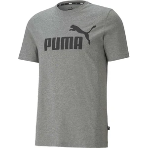 PUMA ESS Logo Tee 586666-03 ERKEK Gri Tişört