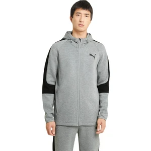 EVOSTRIPE Core FZ Erkek Gri Sweatshirt 58581203