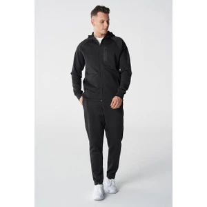 Hmlethan Zip Erkek Siyah Sweatshirt 921769-2001