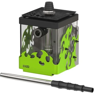 Alpha Smart Exzo Tribal Nargile Takımı (Lime)