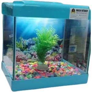 Yaren LED Işıklı Mini Akvaryum