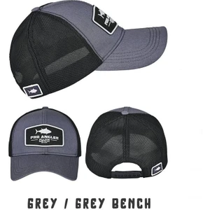 Pro Angler Grey + Grey Bench Şapka