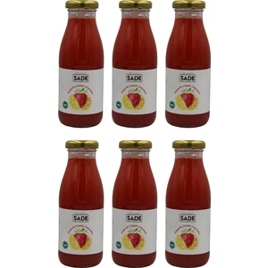 Sade Organik Çilekli Limonata 250 ml 6'lı Paket