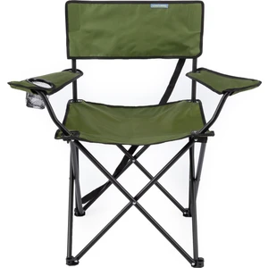 Eco Ergonomik Katlanır Kamp Sandalyesi Haki-Siyah