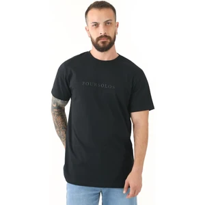 Four Solos Orijinal Seri Erkek T-shirt  %100 Pamuk Erkek Tişört  Normal Kesim, Kısa Kollu, Nefes Alabilir 