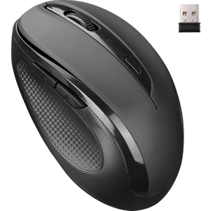 SM-613 Siyah 2.4Ghz Optik Kablosuz Mouse