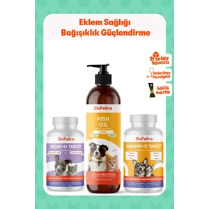 Biofeline Power Set (Salmon Oil/move+G/ımmune+C)