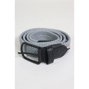 Elastik Örgü  Kemer Açık Gri