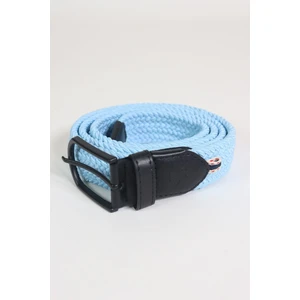 Elastik Örgü  Kemer Bebe Mavisi