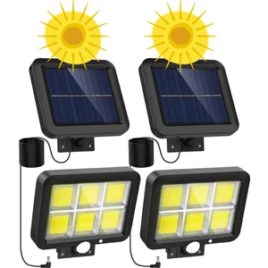 Güneş Enerjili 120 Cob Led Aydınlatma / GT-SL09 - 2 Adet