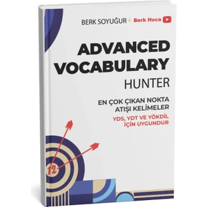 Berk Hoca Advanced Vocabulary Hunter Yds&yökdil&ydt Kelimeleri