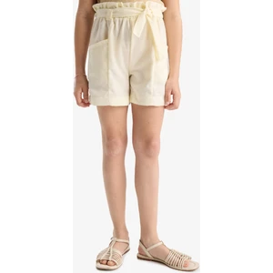 Kız Çocuk Cepli Paperbag Şort C0266A824SM