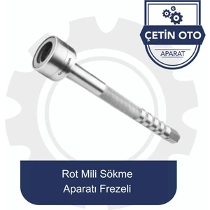 Rot Mili Kolu Sökme Aparatı Ticari Frezeli