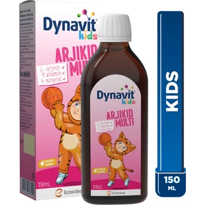 Kids Arjikid Multi Şurup 150 mL - L-Arjinin, B Vitaminleri, D Vitamini, Folik Asit, Çinko