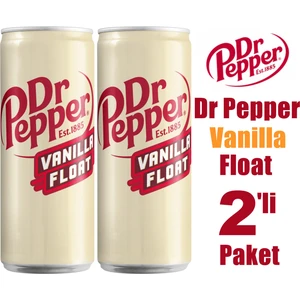 Dr Pepper Vanilla Float 330ML 2’li Paket