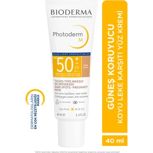 Photoderm M Golden SPF50+ Koyu Leke ve Mavi Işığa Karşı Yüksek Korumalı Renkli Yüz Güneş Kremi 40 ml