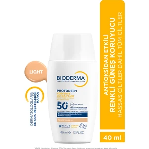 Photoderm XDefense Spf50+ Tüm Cilt Tipleri Antioksidan Etkili Renkli Güneş Kremi Light 40 ml