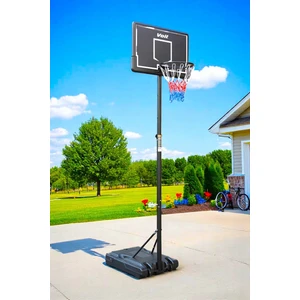 002E Ayaklı Basketbol Potası Yüksekliği Ayarlanabilir, Tekerlekli Taşınabilir