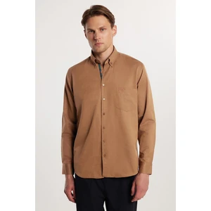 Klasik Fit Rahat Kesim Poplin Oxford Erkek Gömlek