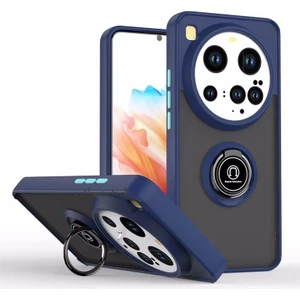 Xiaomi Mi 15 Ultra Kılıf Mat Parmak Izi Yapmaz Renkli Tuşlu 360 Yüzüklü Standlı Military Kamera Korumalı Sert Kapak