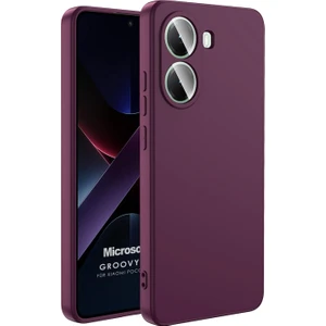 Xiaomi Poco X7 Pro Kılıf Groovy Soft Mor