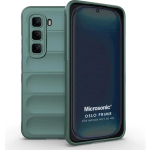 Infinix Hot 50 4g Kılıf Oslo Prime Yeşil