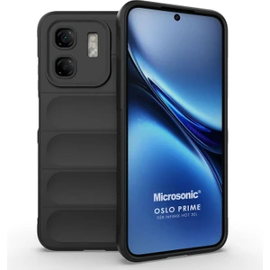 Infinix Hot 50I Kılıf Oslo Prime Siyah