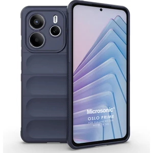 Xiaomi Redmi Note 14 4g Kılıf Oslo Prime Lacivert