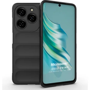 Infinix Hot 40 Kılıf Oslo Prime Siyah