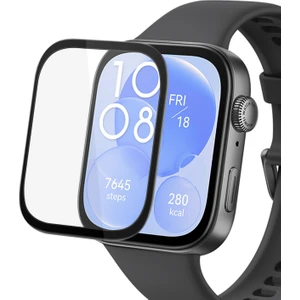 Huawei Watch D2 Tam Kaplayan Nano Cam Ekran Koruyucu Siyah