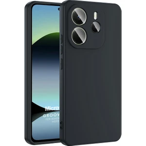 Xiaomi Redmi Note 14 5g Kılıf Groovy Soft Siyah