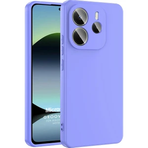 Xiaomi Redmi Note 14 5g Kılıf Groovy Soft Lila