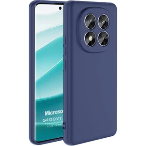 Xiaomi Redmi Note 14 Pro 4g Kılıf Groovy Soft Lacivert