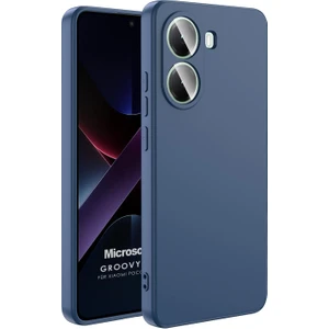 Xiaomi Poco X7 Pro Kılıf Groovy Soft Lacivert