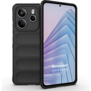 Xiaomi Redmi Note 14 5g Kılıf Oslo Prime Siyah