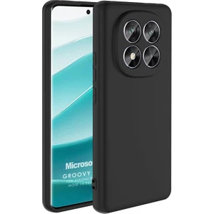 Xiaomi Redmi Note 14 Pro 4g Kılıf Groovy Soft Siyah