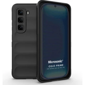 Infinix Hot 50 Pro 4g Kılıf Oslo Prime Siyah