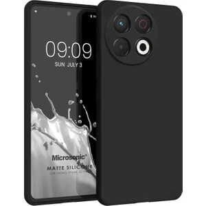 Matte Silicone Tecno Spark 30 Pro Kılıf Siyah