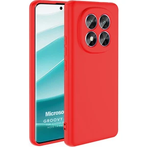 Xiaomi Redmi Note 14 Pro 4g Kılıf Groovy Soft Kırmızı