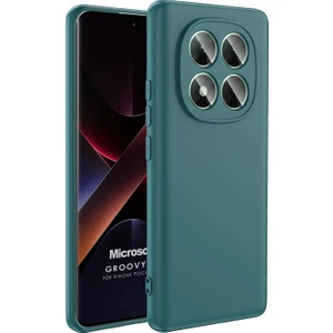 Xiaomi Poco X7 Kılıf Groovy Soft Koyu Yeşil