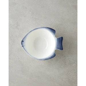 Marinova Porselen Kase 17 cm Mavi-Beyaz