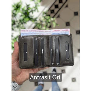 316 Gerçek Deri Isme Özel Kredi Kartlık Bölmeli Kağıt Para Bölmeli Erkek Kadın  Deri Cüzdan Kartlık Çanta