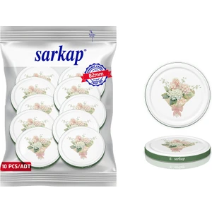 Hijyenik Paketli 10 Adet Kavanoz Kapağı – Yeşil Buket – 82 mm
