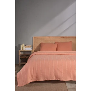 Mylasa Home Mylasahome Doğal Pamuk Bordürlü Desenli Çift Kişilik Pike 200 x 220 cm