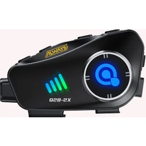 Q28 2x Intercom 500M Telsizli Kameralı Hd 1080P Ipx6 Su Geçirmez Intercom