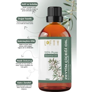 Zeytin Çiçeği Uçucu Yağ Buhurdanlık Esansı Oda Kokusu Uçucu Esansiyel Yağ Buhur Yağı 100ML