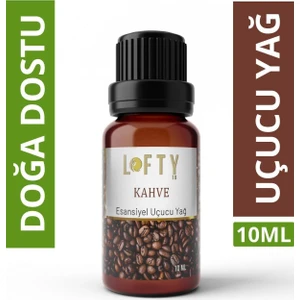 Kahve Uçucu Yağ Buhurdanlık Esansı Konsantre Oda Kokusu Uçucu Esans Buhur Yağı 10 ml
