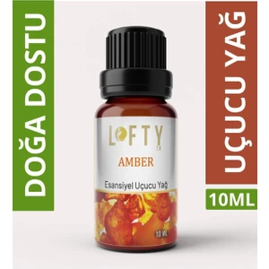 Amber Uçucu Yağ Buhurdanlık Esansı Oda Kokusu 10 ml