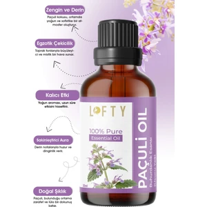 Paçuli  Uçucu Yağ  Buhurdanlık Esansı Konsantre Oda Kokusu  Esans Buhur Yağı 30ML